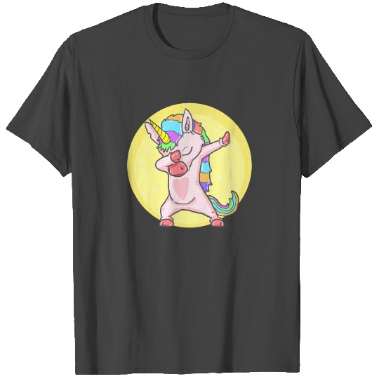 Dab Rainbow unicorn - cute unicorn T Shirts