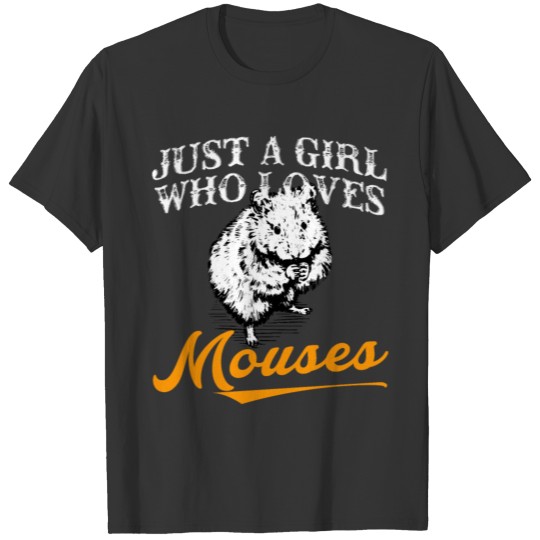 Mouses Tees For Girls T-shirt
