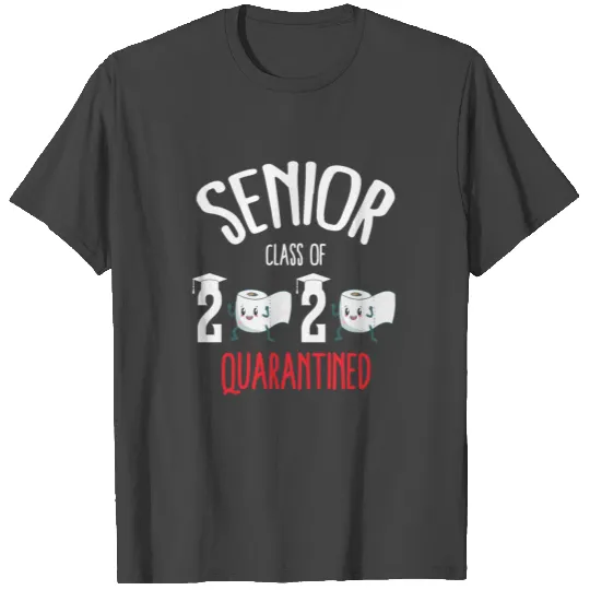Senior Class of 2020 Quarantine Flu Graduation T Shirts