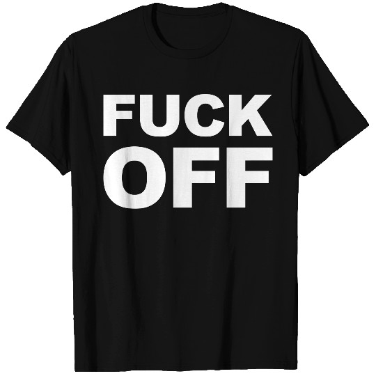 Fuck off alles Kacke face mask T Shirts