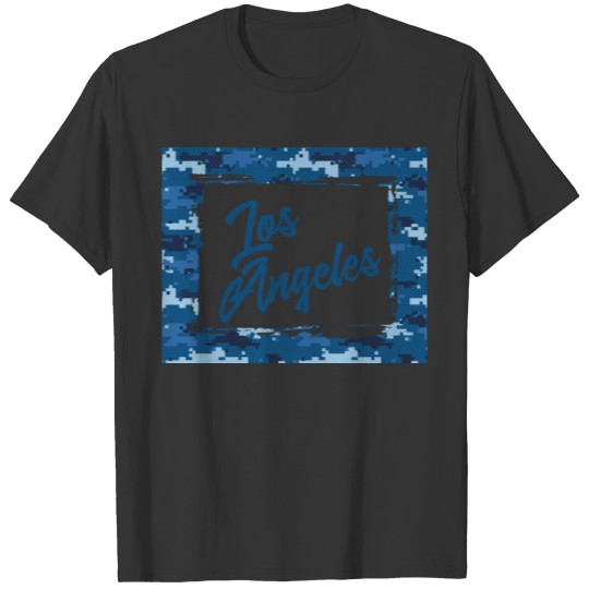 Los Angeles Digital Camouflage T-shirt