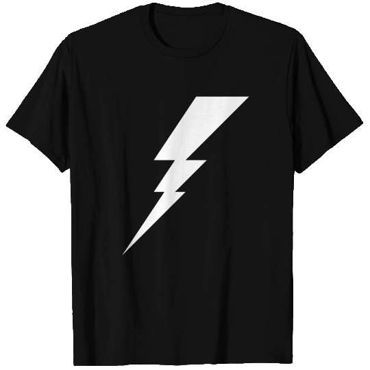 Lightning Bolt Geometric Vector Shape T Shirts