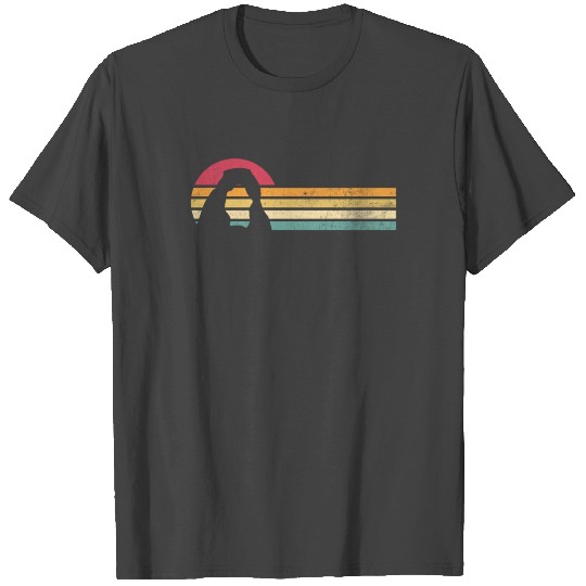 Retro Delicate Arches National Park T Shirts