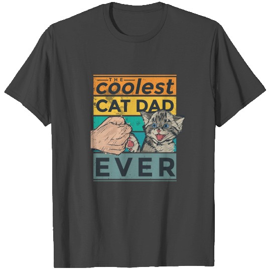 Coolest Cat Dad T Shirts