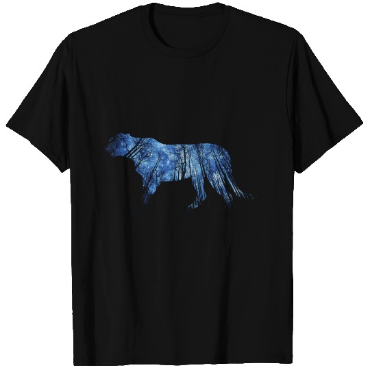Double-Exposure Animals Jaguar Gift Idea T Shirts