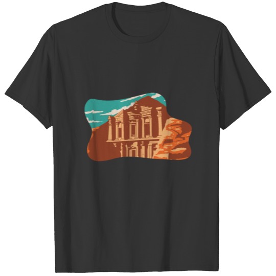 Petra, Jordan History And Travel T-shirt