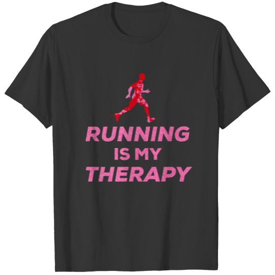 Running jogging sport slogan gift jogging T-shirt