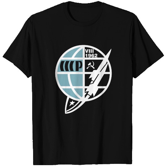 Sputnik USSR Soviet Union space gift T Shirts