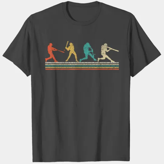 Baseball Retro Vintage Baseball Lover Fathers Day T Shirts