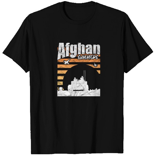 Afghan Summers Afghanistan Veteran Veterans Day T Shirts