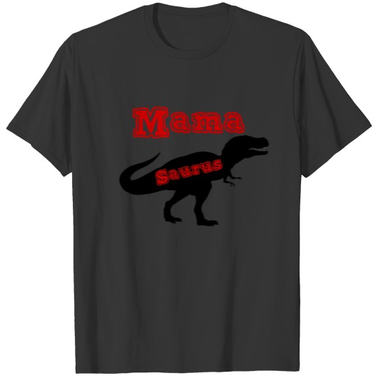 Amazing Retro Mamasaurus Dinosaur Mom Funny Gifts T Shirts