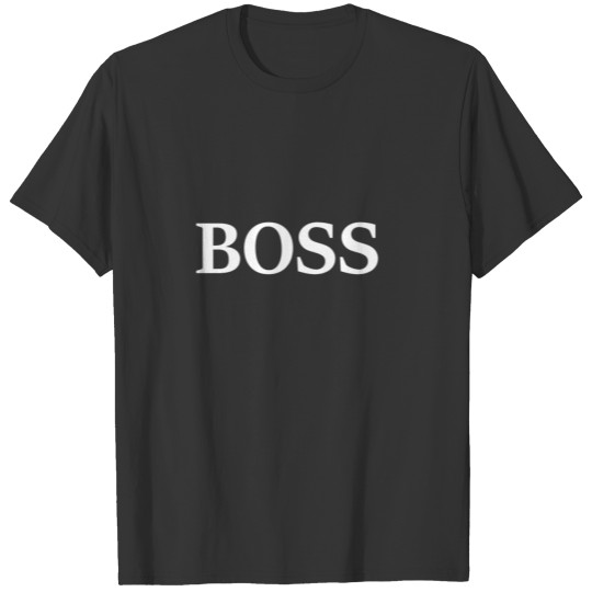 One Word Boss T-shirt