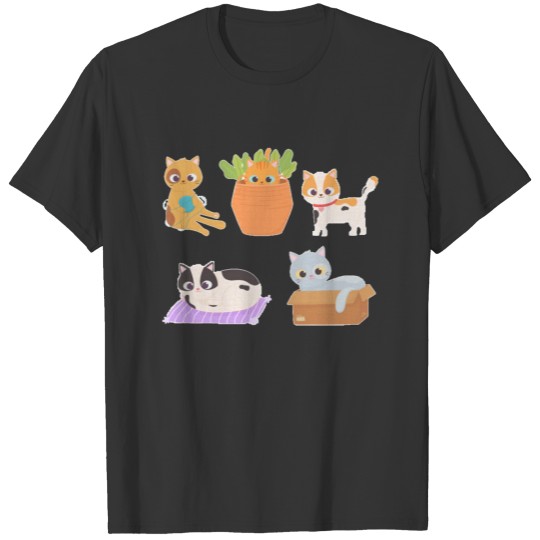 The journey of Cat T-shirt T-shirt