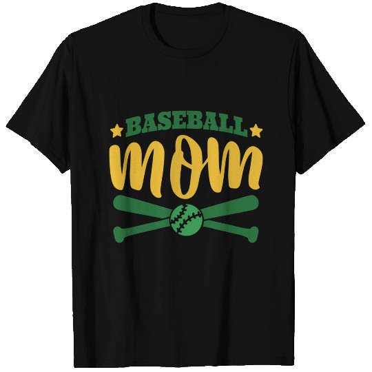 baseball mom T Shirts
