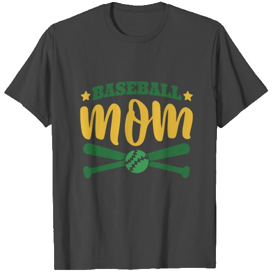 baseball mom T Shirts
