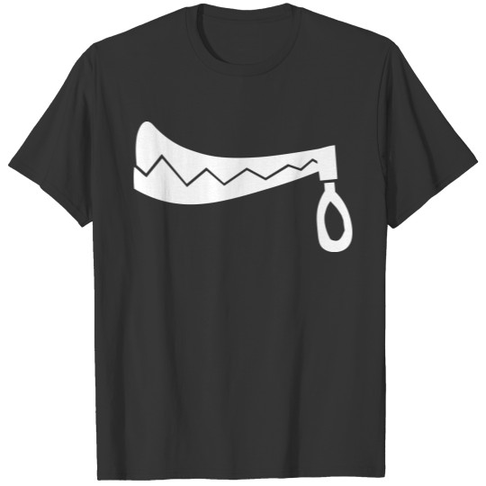 Zip mouth face T Shirts
