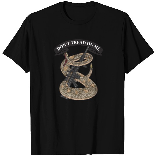 2nd Amendment Don't Tread on Me Snake Second T Shirts