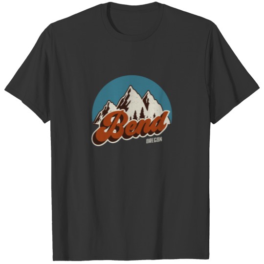 Vintage Bend Oregon Hiking T Shirts