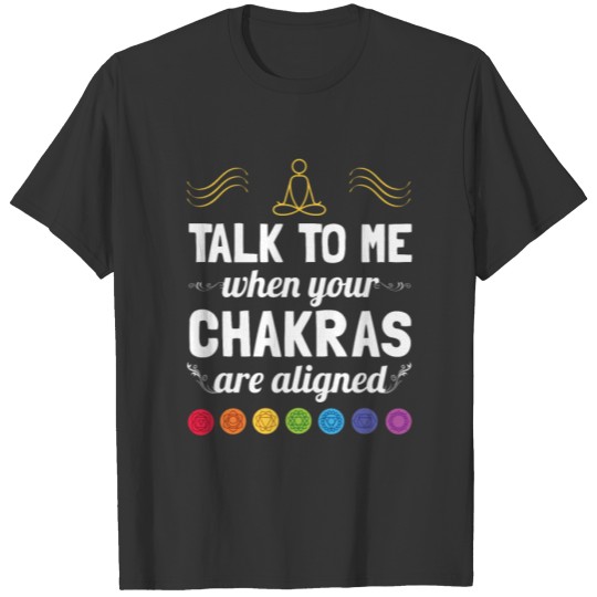 Chakras Alligned Peace Hippy Hippies T-shirt