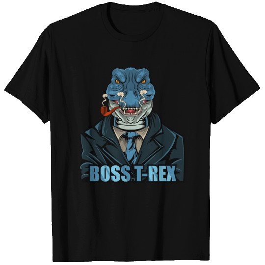 Boss T-Rex - Mafia Styled Animals T Shirts
