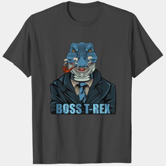 Boss T-Rex - Mafia Styled Animals T Shirts