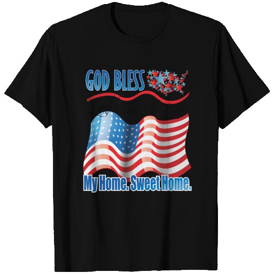 God Bless America T Shirts