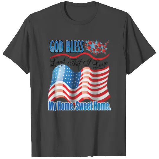 God Bless America T Shirts