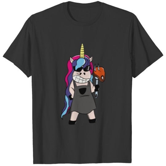 Barbecue Unicorn T-shirt