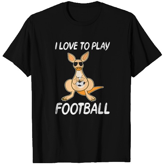 Kangaroo football sport T Shirts