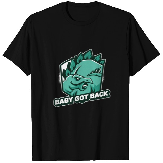 Baby Got Back Stegosaurus Dinosaur Funny Design T Shirts