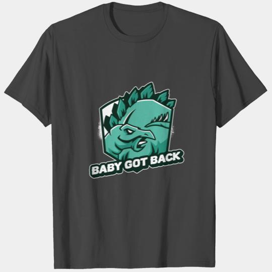 Baby Got Back Stegosaurus Dinosaur Funny Design T Shirts