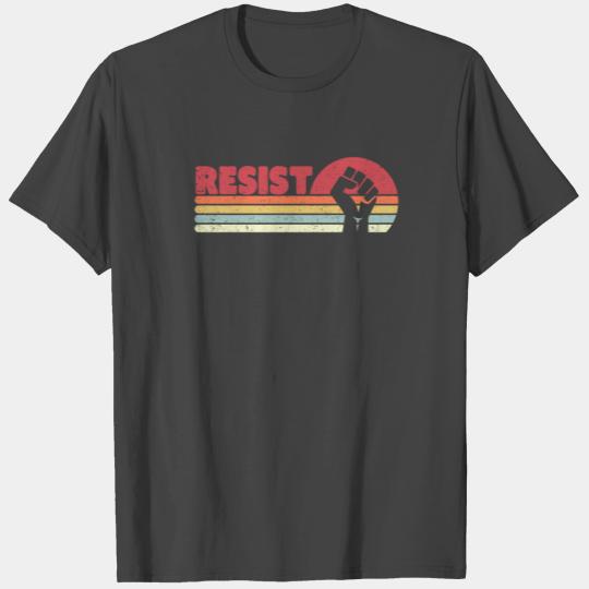 Resist Print. Retro, Feminist Graphic, 70's T Shirts