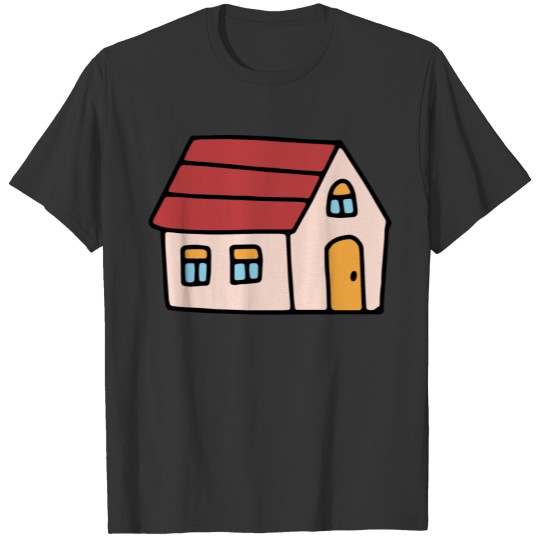Colourful Little house T Shirts