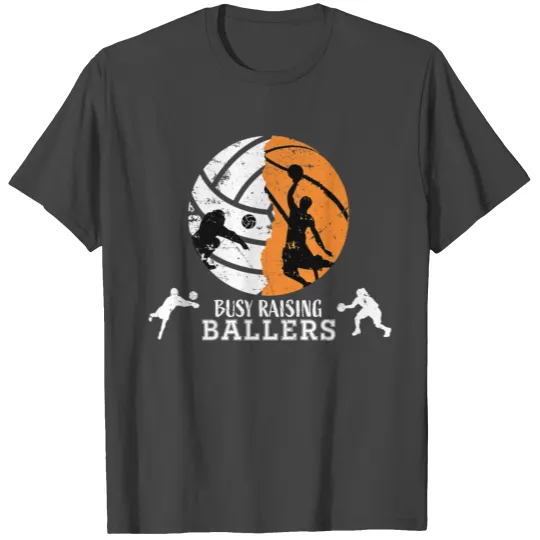 Basketball Dad T Shirts For Men Volleyball Dad