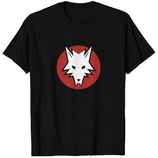 Alpha-Wolf design Logo T Shirts