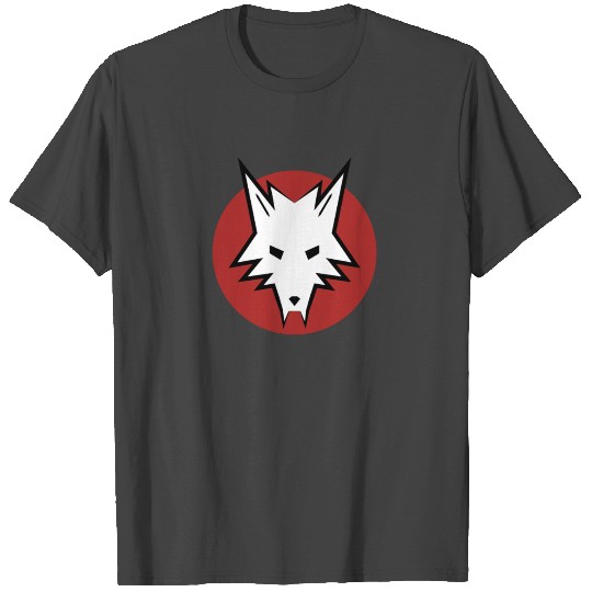 Alpha-Wolf design Logo T Shirts