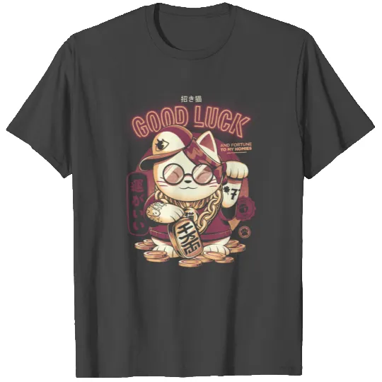 Lucky Cat T Shirts