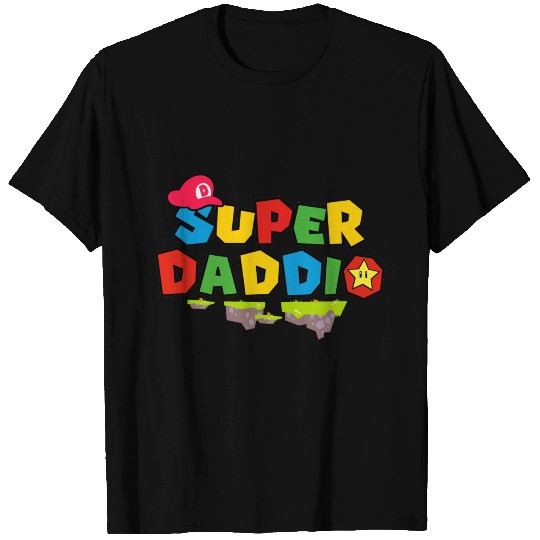 super daddio super mario father's day T Shirts