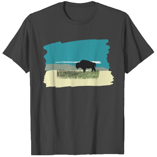 Ink Inspired Bison T Shirts