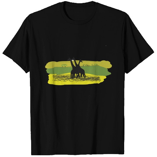 Ink Inspired Giraffe T Shirts