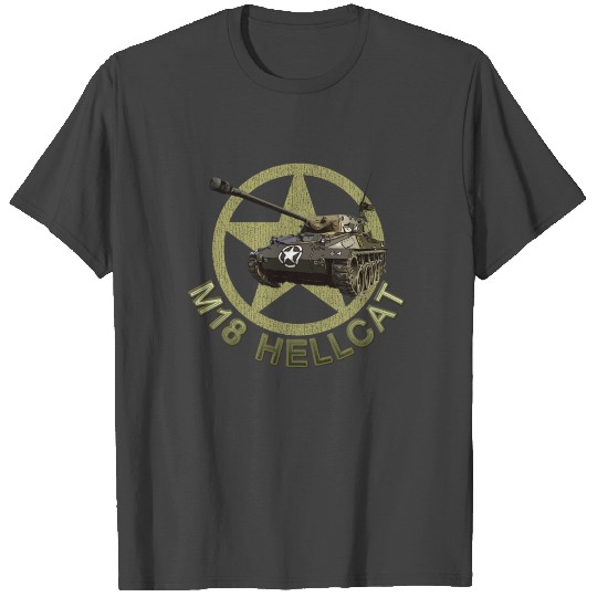 M18 Hellcat WW2 American Tank Destroyer T Shirts