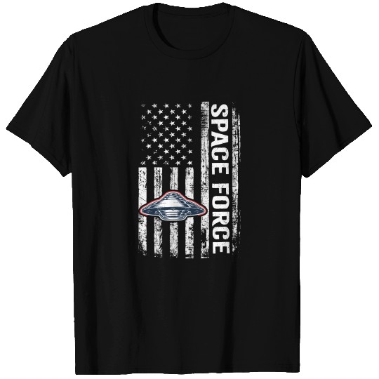 Space Force Flag Make The Galaxy Great Again T Shirts