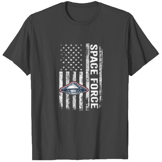 Space Force Flag Make The Galaxy Great Again T Shirts