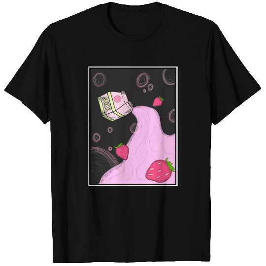 Strawberry milk T Shirts