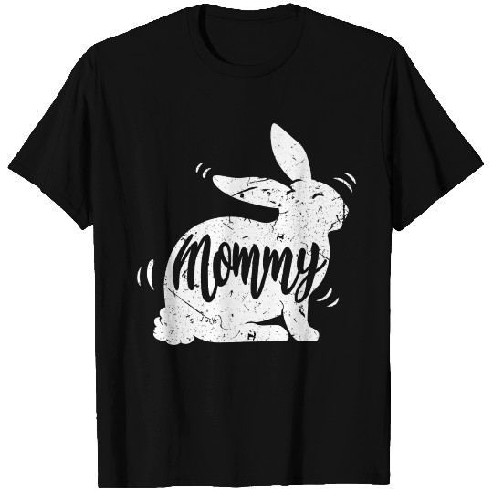 Christian Easter Mommy Bunny Cute Rabbit Graphic T Shirts