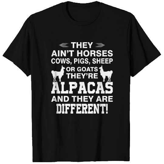 Alpaca be different T Shirts