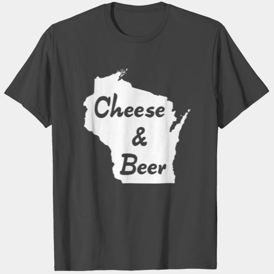 Cheese amp Beer Wisconsin quot old fashion wi T Shirts