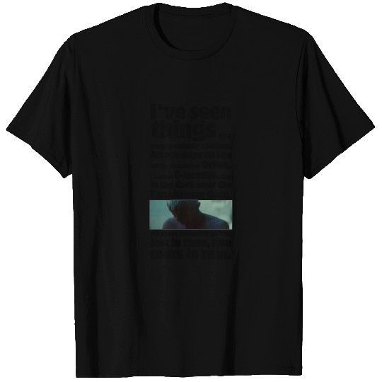 Blade Runner Like Tears in Rain T Shirts