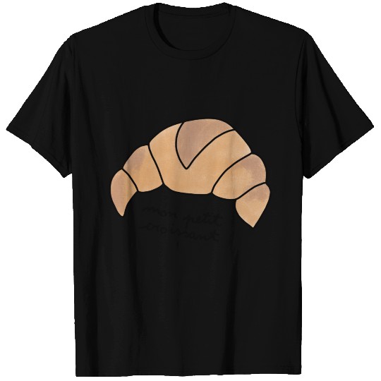 Mon petit croissant Cute Coffee Dates Cute T Shirts