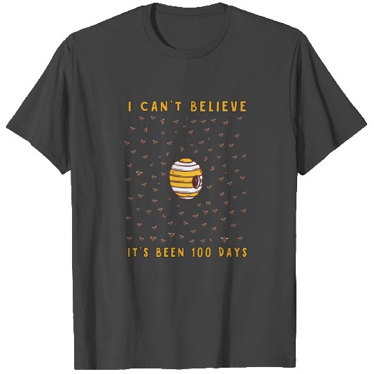 Bee Hive Tree 100 Days of School - Teacher or Stud T Shirts